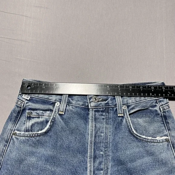 Citizens‎ Of Humanity Amari Ultra Wide Leg Dweller Jeans Womens 23 Blue 26x32